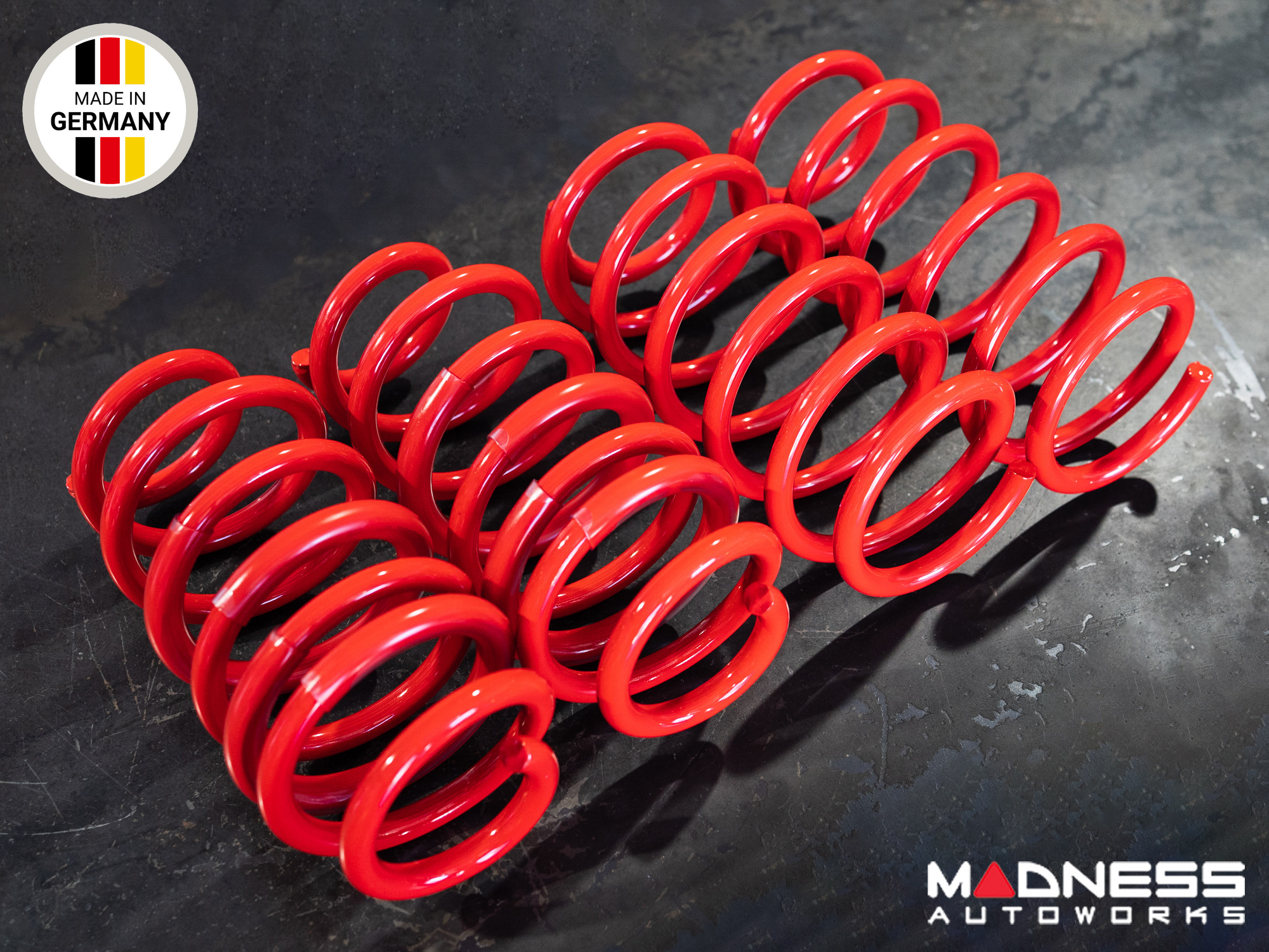 Dodge Hornet Lowering Springs - MADNESS - Sport Plus